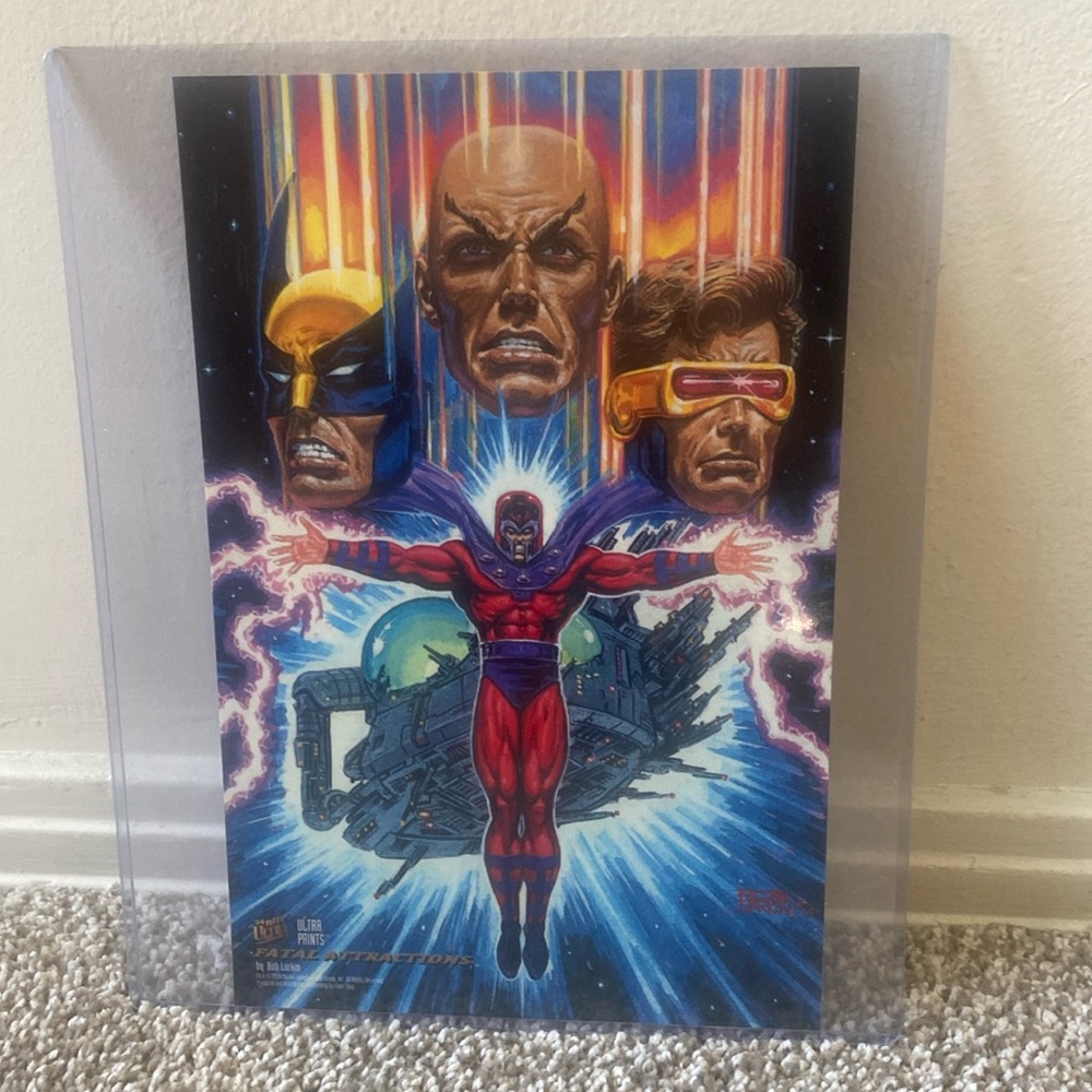1994 FLEER ULTRA "FATAL ATTRACTIONS" OVERSIZED PRINT